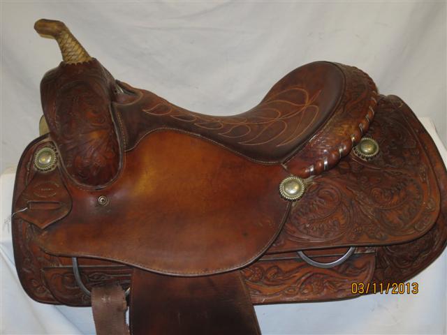 Cleburne Saddle Shop (Darryl Slinkard) Used Reiner 15.5